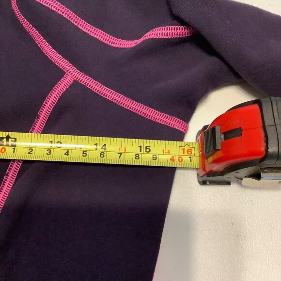 Lululemon Run Switch Back 1/2 Zip Reversible Pullover Pink/Navy Women No Tag 4?? - Picture 6 of 9